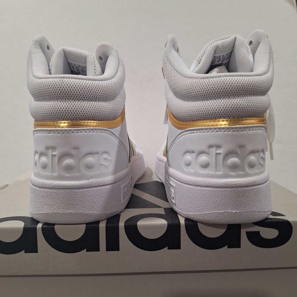 Adidas Women's Hoops 3.0 Mid Basketball Shoes Sneakers Size 8.5 New - Picture 8 of 16